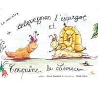 La rencontre de Croquegnon l'escargot et Couquine la limace