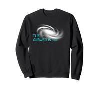 La réponse est 42 Universe Galaxy Solar System Science Sweatshirt
