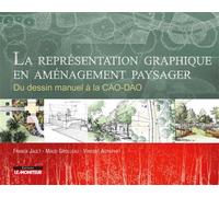 La représentation graphique en aménagement paysager Du dessin manuel à la CAO-DAO - Franck Jault - Le Moniteur - broché - Monographie