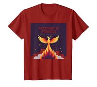 La Reprise est Possible Phoenix Rising Inspirational T-Shirt