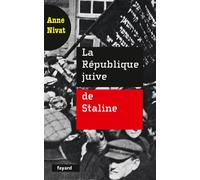 La République juive de Staline - Anne Nivat - Fayard - broché - Essai