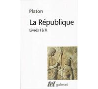 La République: Livres I à X de Platon (1992) Poche