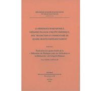 La Resistance D'akindynos a Gregoire Palamas, Enquete Historique, Avec Traduction et Commentaire de quatre Traites Edites Recemment, Spicilegium Sacrum Lovaniense J. Nadal Canellas (Auteur)