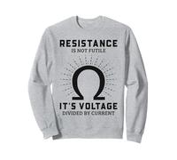 La résistance drôle d'électricien n'est Pas Futile Sweatshirt