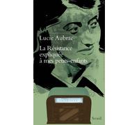 La Résistance expliquée à mes petits-enfants - Lucie Aubrac - Seuil - broché - Document jeunesse