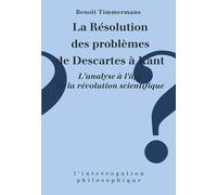 La Résolution Des Problèmes De Descartes À Kant