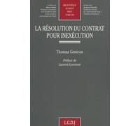 la résolution du contrat pour inexécution: PRIX ANDRÉ ISORÉ DE LA CHANCELLERIE DES UNIVERSITÉS DE PARIS, PRIX HENRI CAPITAN (484)