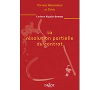 La résolution partielle du contrat - Tome 30 (30)