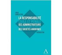 La responsabilite civile et penale des administrateurs VANDEN EYNDE JOHAN (Auteur)