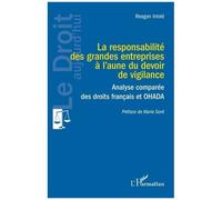 Reagan Intolé – Responsabilité des grandes entreprises: devoir de vigilance – FR/OHADA – Broché