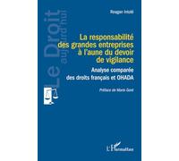 La responsabilité des grandes entreprises à l’aune du devoir de vigilance: Analyse comparée des droits français et OHADA