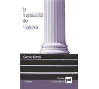La responsabilité des magistrats