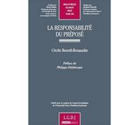 La responsabilité du préposé - Cécile Benoît Renaudin - Lgdj - broché - Etude
