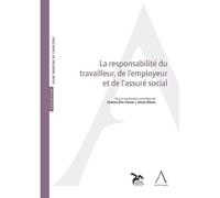 La responsabilité du travailleur, de l'employeur et de l'assuré social Sous la coordination de: charles-eric clesse, steve gilson - Collectif - Anthemis - broché - Etude