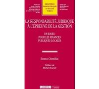 La responsabilité juridique à l'épreuve de la gestion Emma Chenillat (Auteur)