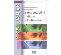 La Responsabilité juridique de l'infirmière