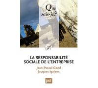 La Responsabilité sociale de l'entreprise