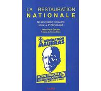 La Restauration nationale : Un mouvement royaliste sous la 5e République