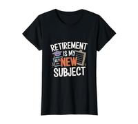 La Retraite est ma Nouvelle matière La Retraite des Enseignants à la Retraite T-Shirt Graphique avec Valeur