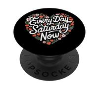 La Retraite Tous Les Jours est Samedi Maintenant PopSockets PopGrip Adhésif