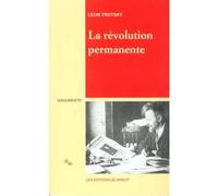 La révolution permanente - - Léon Trotsky - Minuit - Livre