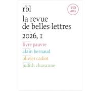 La Revue de Belles Lettres, 2026,1