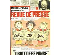 La Revue de presse de Droit de réponse