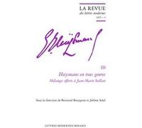 La Revue des lettres modernes Collectif (Auteur), Jérôme Solal (Collection dirigée par), Jérôme Solal (Editeur du volume), Bertrand Bourgeois (Editeur du volume), Patrick Marot (Collection dirigée par