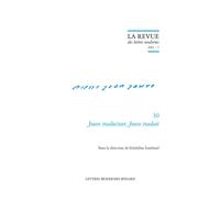 La Revue des lettres modernes Jouve traducteur, Jouve traduit 2021 - Patrick Marot - Classiques Garnier - broché - Revue