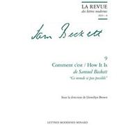 La Revue des lettres modernes Llewellyn Brown (Collection dirigée par), Llewellyn Brown (Editeur du volume), Patrick Marot (Collection dirigée par), Philippe Antoine (Collection dirigée par), Julien R