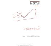 La Revue des lettres modernes Ralph Sarkonak (Editeur du volume), Collectif (Auteur), Patrick Marot (Collection dirigée par), Philippe Antoine (Collection dirigée par), Christian Chelebourg (Collectio
