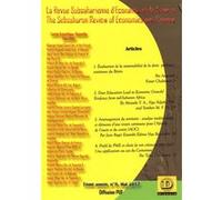 La Revue Subsaharienne d'Economie et de Finance Collectif (Auteur)