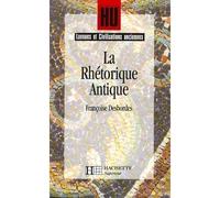 La Rhétorique antique - Marc Baratin - Hachette Superieur - broché - Livre