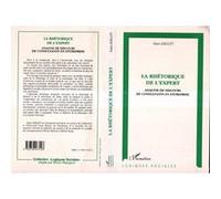 Alain Jaillet – La rhétorique de l'expert – Analyse de discours de consultants en entreprise – Livre