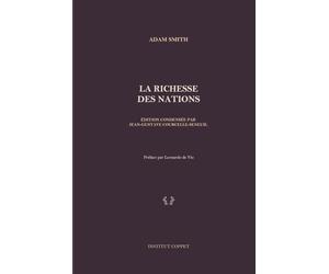 La richesse des nations: Édition condensée par Jean-Gustave Courcelle-Seneuil