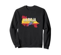 La Rioja Espagne Rétro Région Vignes Vintage Vin Souvenir Sweatshirt