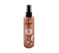 La Rive Bright Glow Spray corporel chatoyant pour femme avec éclat bronze 200 ml