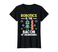 La robotique est Le Bacon de l'IA des ingénieurs Robots d'ingénierie T-Shirt Graphique avec Valeur