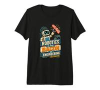 La robotique est Le Bacon de l'ingénierie Programmeur d'IA drôle T-Shirt Haut de Gamme
