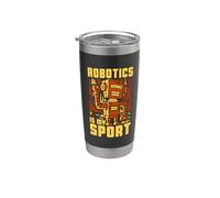 La robotique est mon sport Les amateurs d'intelligence artificielle Robotique Gobelet isotherme en acier inoxydable double paroi