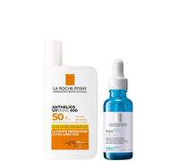 La Roche-Posay Daily Replump and Protect Set: Hyalu B5 Hyaluronic Acid Serum + SPF50+