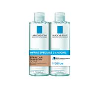 La Roche Posay Effaclar Eau Micellaire Ultra Lot de 2x400ml
