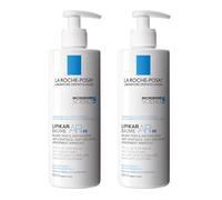 La Roche-Posay | Lipikar Baume AP+M Baume Relipidant | Triple réparation | Anti-grattage, anti-rechute, apaise immédiatement | Visage & corps | Peaux sèches, très sèches & atopiques | Lot de 2x 400ml