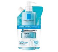 La Roche-Posay Lipikar Crème Lavante Anti-dessèchement Peaux Sèches à Très Sèches 2x400ml