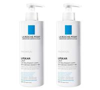 La Roche Posay Lot Lipikar Lait Relipidant Corps Anti-Dessèchement 48h 2x400ml