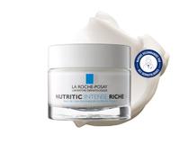 La Roche-Posay, Nutritic Intense Riche, Crème Hydratante Reconstituante, Apaise & Nourrit, Texture Riche, Pour Peaux Sèches à Très Sèches, 50 ml