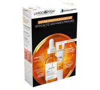 La Roche Posay Pure Vitamin C Coffret anti-rides et éclat: sérum visage et protection SPF50+ offerte