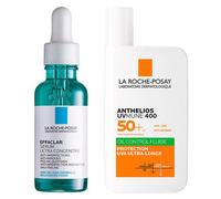 La Roche Posay Routine Anti-Imperfections Effaclar Sérum 30ml & Anthelios UVMune 400 Oil Control SPF50+ 50ml