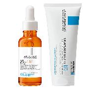 La Roche Posay Routine Booster Eclat à la Vitamine C Pure Vitamin C12 Sérum + Cicaplast Baume B5+