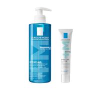 La Roche-Posay | Routine Effaclar anti-imperfection | Gel Moussant Purifiant 400ml & Soin Triple Correction 40ml | Pour peaux grasses à tendances acnéique | Nettoie, apaise & réduit les imperfections